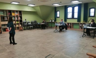 W sali konferencyjnej Miejskiej i Gminnej Biblioteki Publicznej odbyły się eliminacje miejsko-gminne 
66. Ogólnopolskiego Konkursu Recytatorskiego