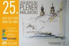 Plakat dotyczący 25. Ogólnopolskiego Pleneru Malarskiego. 