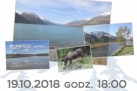 Plakat dotyczący prelekcji Sebastiana Bielaka - ALASKA. 