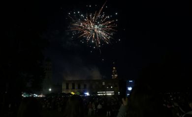 Pokaz sztucznych ogni.