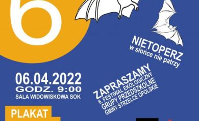 Plakat VI Festiwalu Przedszkolaka Gminy Strzelce Opolskie