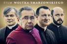 Plakat promuje film „Kler” w reżyserii Wojtka Smarzowskiego, którego premiera kinowa odbyła się 28 września. Na grafice widnieją główni bohaterowie produkcji w strojach duchownych, a poniżej podano nazwiska aktorów: Gajos, Więckiewicz, Braciak i Jakubik.