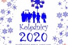 Plakat dotyczący XXVII Gminnego Przeglądu Zespołów Kolędniczych ,,Kolędnicy 2020'. 