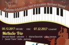 Plakat promował III Festiwal Strzeleckie Ogrody Jazzowe, który odbywał się od 7 października do 7 grudnia 2017 roku w kawiarni artystyczno-literackiej Cafe Kultura w Strzelcach Opolskich. Zawiera informacje o koncertach zespołu MaBaSo Trio (Bernard Maseli, Michał Barański, Daniel „Dano” Soltis), cenie biletów oraz logotypy partnerów i organizatorów, a jego grafika utrzymana jest w muzycznym klimacie – z motywem klawiatury fortepianu, mikrofonu i sylwetkami muzyków.