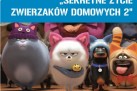 Plakat dotyczący wyjazdu do kina Chemik w Kędzierzynie-Koźlu na spektakl pt. ,,Sekretne życie zwierzaków domowych 2' w ramach akcji Wakacje z SOKiem. 
