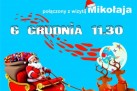 Plakat zapowiada spektakl teatralny dla dzieci „Gdy pierwsza gwiazdka zaświeci” w wykonaniu Teatru Banasiaków, połączony z wizytą Mikołaja. Wydarzenie odbyło się 6 grudnia o godzinie 11:30 w Strzeleckim Ośrodku Kultury. Bilety kosztowały 10 zł. W tle widnieje ilustracja Mikołaja w saniach ciągniętych przez renifery. Kolor niebieski dominuje w tle plakatu. Są też logotypy SOK i informacje o paczkach mikołajkowych.