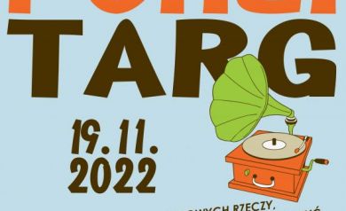 Na plakacie znajduje się zaproszenie na „XXXVIII Strzelecki Pchli Targ”.
