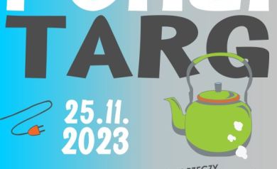 Na plakacie znajduje się zaproszenie na „XLVII Strzelecki Pchli Targ”.