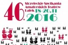 Plakat dotyczący 46. Strzeleckich Spotkań Amatorskich Teatrów Lalek. 