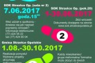 Plakat informował o projekcie „Aktywacja kulturalna”, pokazując w trzech krokach, jak złożyć wniosek o dofinansowanie inicjatyw kulturalnych w Strzelcach Opolskich. 