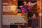 Plakat zapowiadał Galę Sylwestrową „Nad pięknym modrym Dunajem”, która odbyła się 31 grudnia 2019 roku o godz. 21:00 w Strzeleckim Ośrodku Kultury. Wystąpiła Orkiestra M de Silesia pod dyrekcją Wojciecha Barczyńskiego wraz z solistami. Cena biletu wynosiła 80 zł, sprzedaż rozpoczęła się 21 października. Grafika plakatu utrzymana była w eleganckiej, sylwestrowej stylistyce, ze zdjęciami artystów w trakcie występów i nutowymi ozdobami.