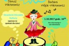 Plakat zapowiada spektakl dla dzieci „Pchła Szachrajka” Jana Brzechwy, który odbył się 1.10.2017 o godzienie 16:00 w Strzeleckim Ośrodku Kultury. Kolorystyka jest jasna i radosna – żółć, zieleń i błękit, z ilustracją Pchły Szachrajki oraz kolorowych owadów. Na górze umieszczono logotypy organizatorów – Teatru Żelaznego i SOK. Na plakacie można znaleźć również inne szczegóły dotyczące wydarzenia. 