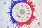 Plakat dotyczący X Przeglądu Zespołów Artystycznych i Solistów 2018 ,,Wiosenne Prezentacje'. 