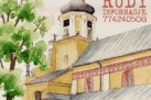 Plakat zapowiadał jednodniowy plener malarski, który odbył się 6 czerwca 2020 roku w Rudach. Zawiera informacje kontaktowe dla zainteresowanych oraz ilustrację akwarelową przedstawiającą kościół z otoczeniem. W lewym górnym rogu znajdują się trzy paski z pędzlem. Są w kolorach niebieskim, białym i czerwonym, a na ich tle umieszczono czarny pędzel. Grafika ma stonowaną, pastelową kolorystykę i logotypy organizatorów w dolnej części.