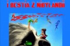 Plakat dotyczący feryjnego wyjazdu do kina ,,Chemik' w Kędzierzynie-Koźlu na film pt. ,,DZWONECZEK I BESTIA Z NIBYLANDII'. 