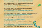To plakat informujący o wakacyjnym programie SOK na czerwiec i lipiec 2018 roku.