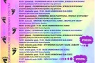 Plakat promuje wakacyjny program „Lato z SOK” organizowany w czerwcu i lipcu 2020 r. przez Strzelecki Ośrodek Kultury. Zawiera harmonogram atrakcji dla dzieci: bajki animowane, plenery plastyczne, spektakle, warsztaty oraz wycieczki. Całość utrzymana jest w kolorowej, letniej stylistyce.