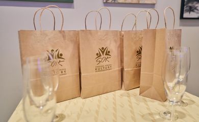 Upominki z logiem Strzeleckiego Ośrodku Kultury w Strzelcach Opolskich 