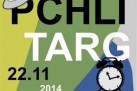 Na plakacie znajduje się zaproszenie na „X Strzelecki Pchli Targ”.