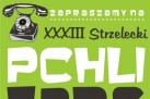 Na plakacie znajduje się zaproszenie na „XXXIII Strzelecki Pchli Targ”.